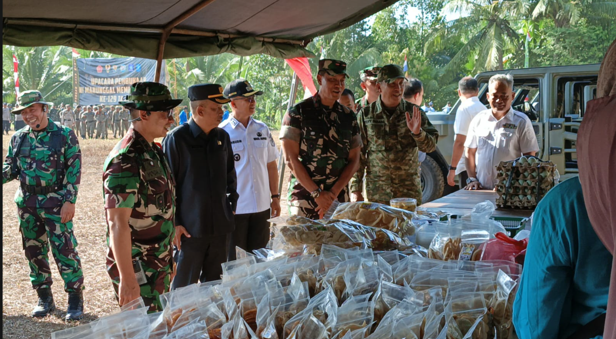 TMMD Ke-129 Kodim 0413/Bangka: Menuju Pembangunan Berkelanjutan di Riau Silip