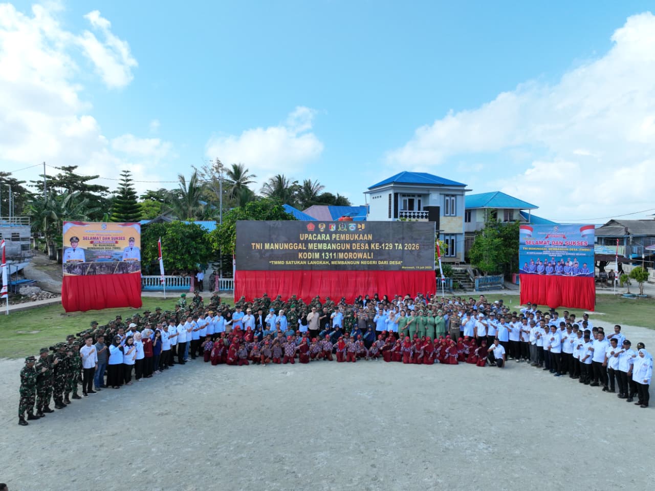 TMMD Ke-129: Kolaborasi TNI, Pemda, dan Masyarakat untuk Membangun Desa