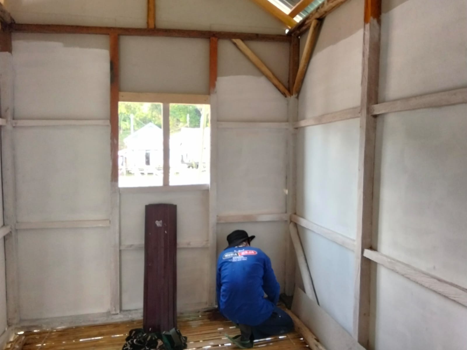 Progres Renovasi RTLH Bapak Nardianto Menuju Penyelesaian