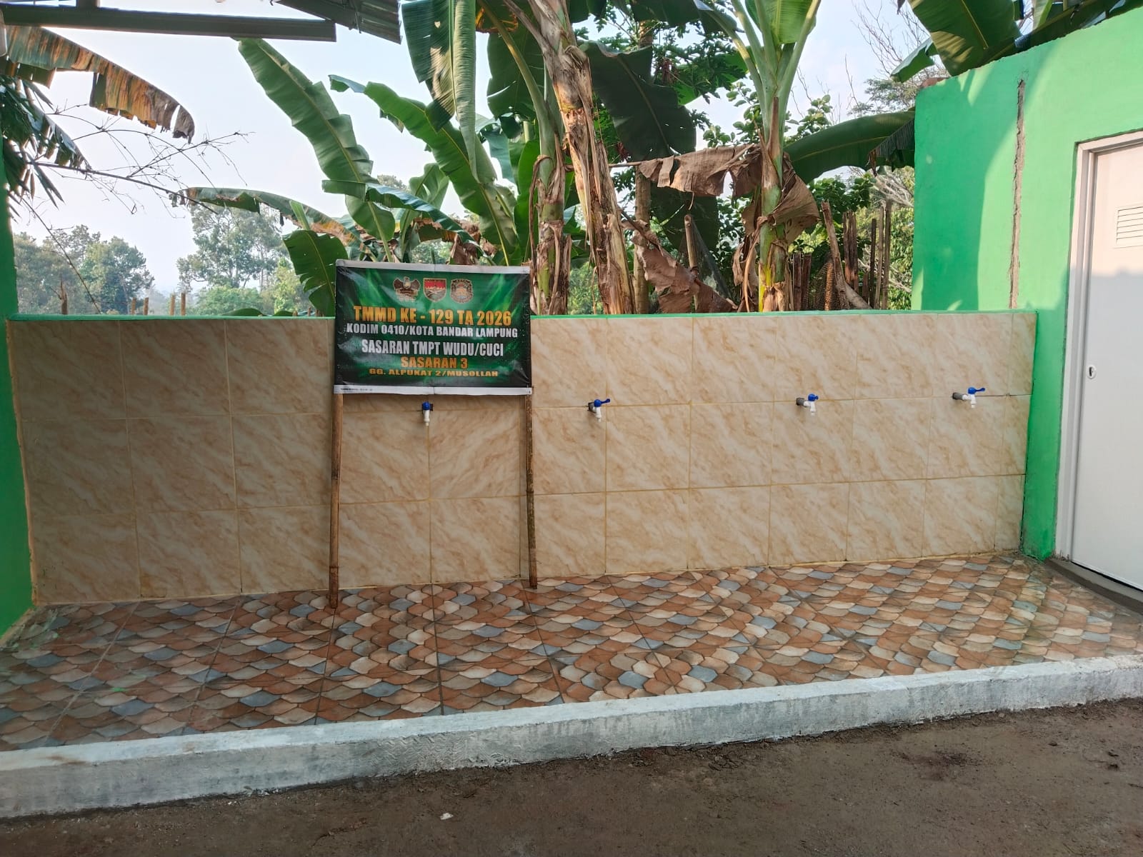 Pemugaran Mushola di Pinang Jaya Oleh Satgas TMMD Meningkatkan Kenyamanan Beribadah