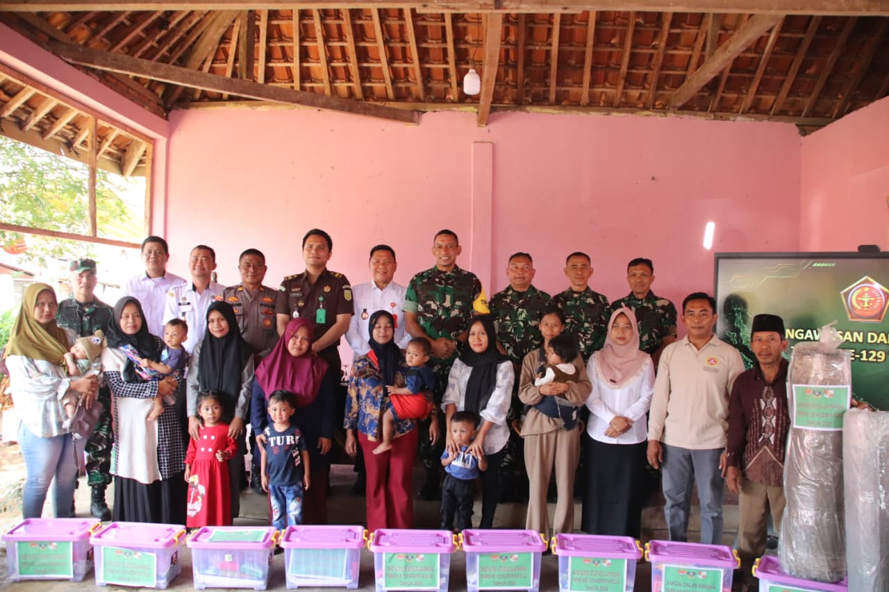 Tim Wasev Mabesad Tinjau Program TMMD Ke-129 di Lampung Utara