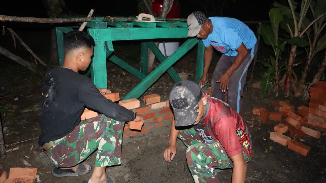 Usaha Maksimal Satgas TMMD Ke-129 Kodim 0911/Nunukan untuk Negeri