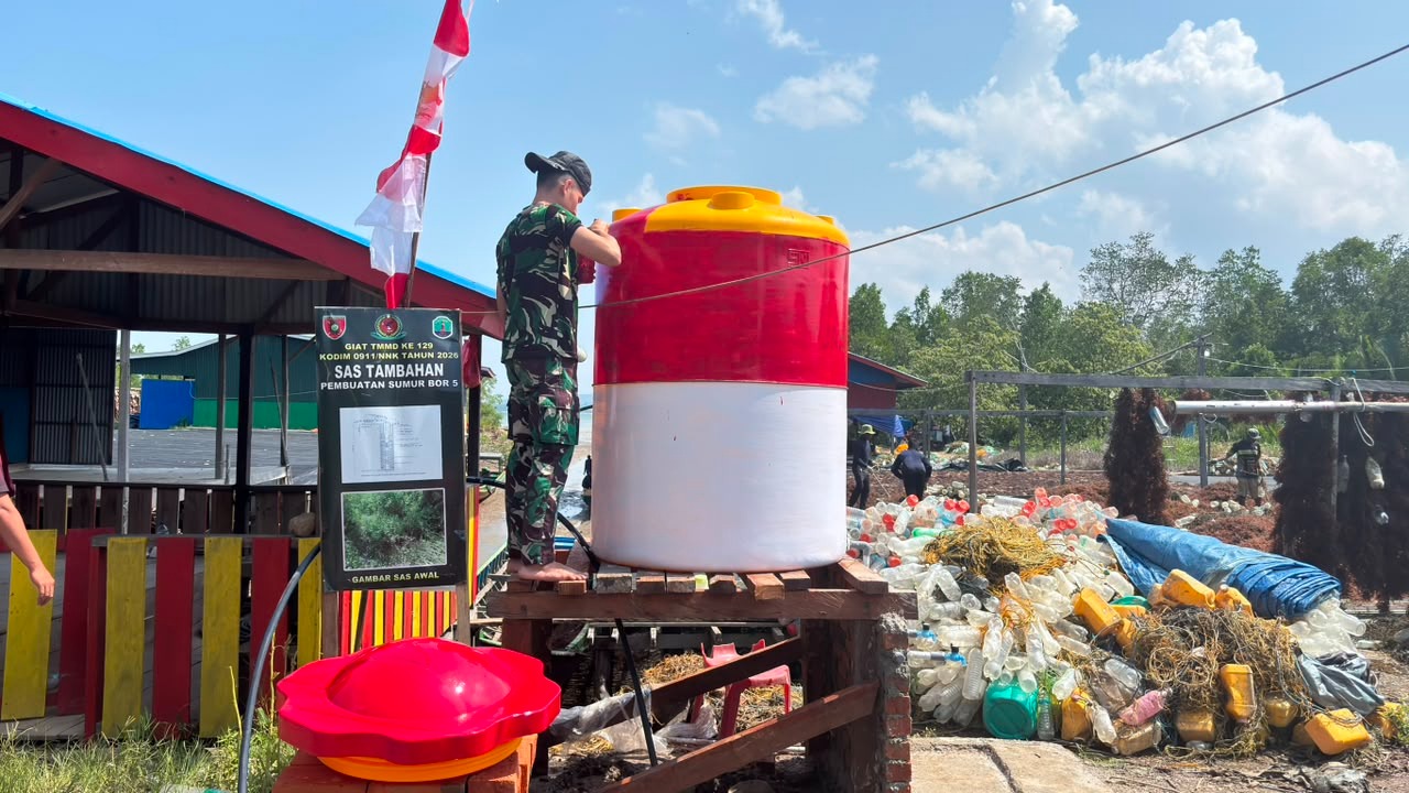 Transformasi Desa Liang Bunyu melalui TMMD Ke-129
