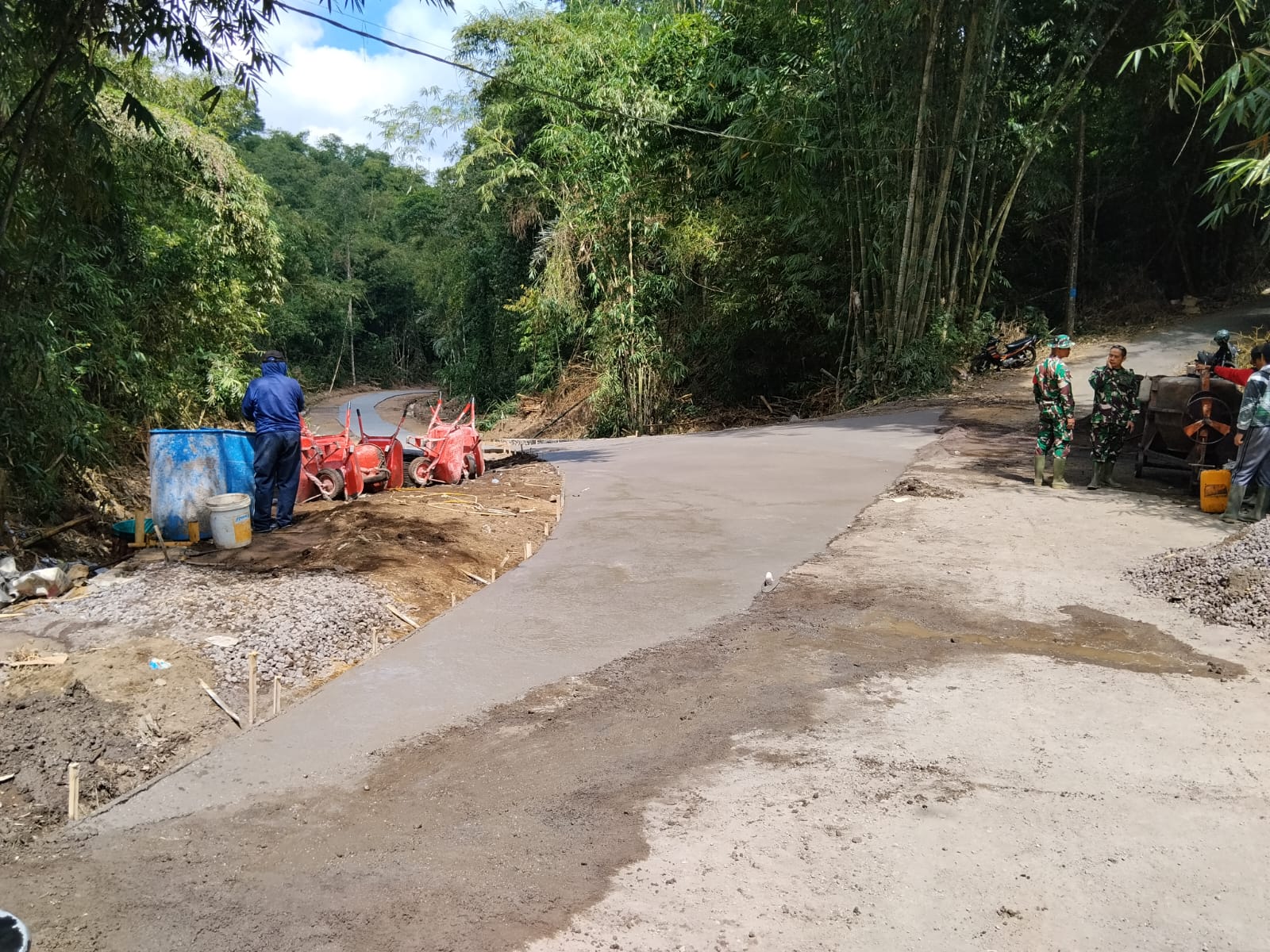 Pembinaan Kekuatan Pembangunan Desa Melalui TMMD Ke-129