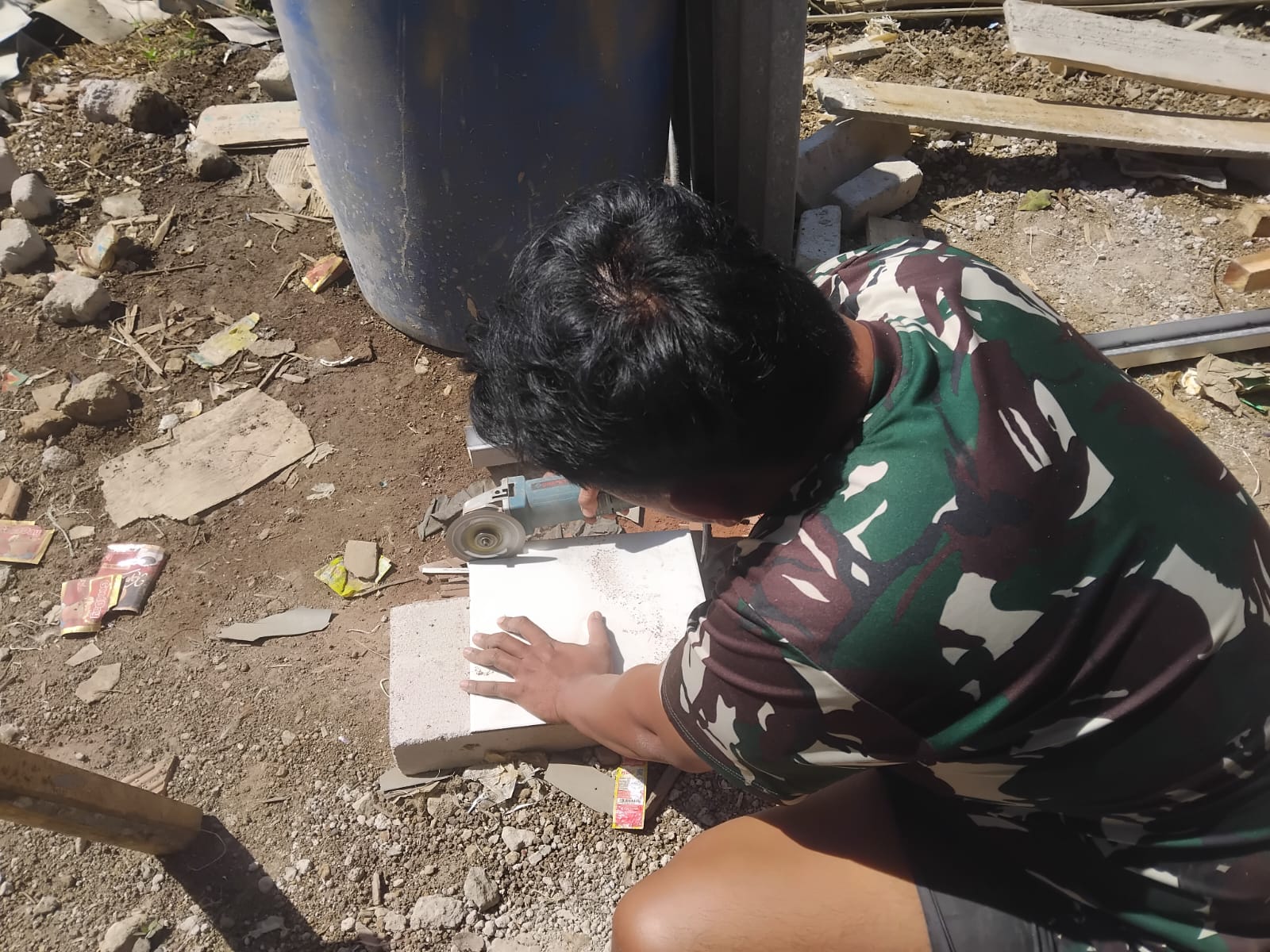 Transformasi Rumah Bapak Angga Berkat Program TMMD Ke-129